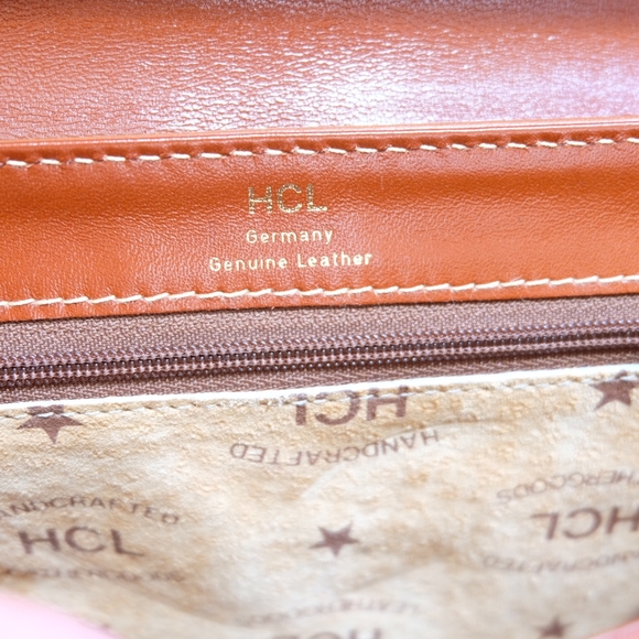Vintage German HCL Premium Leather Mini Side Bag - Picture 4 of 7